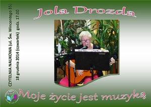 "Moje życie jest muzyką" - recital Jolanty Drozdy
