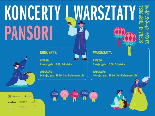 Koncert Pansori w Warszawie | Miesiące Koreańskiego Dziedzictwa UNESCO w Warszawie